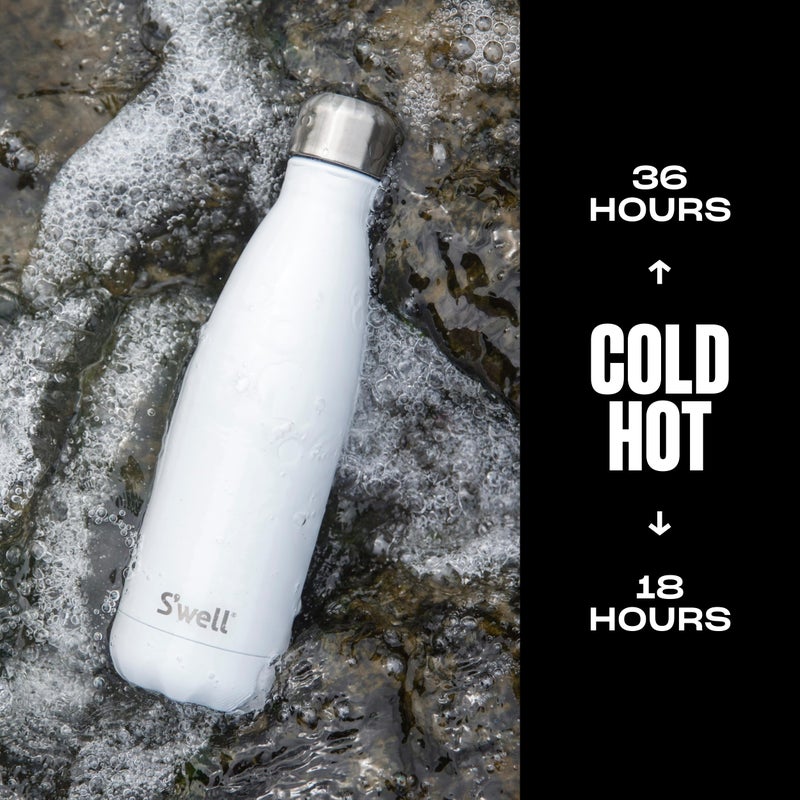 S'well Stainless Steel Water Bottle, 17oz, Moonstone, Triple Layered Vacuum Insulated Containers Keeps Drinks Cold for 36 Hours and Hot for 18, BPA Free, Perfect for On the Go - Image 3